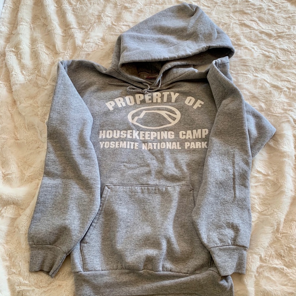 Gray Yosemite Park Hoodie